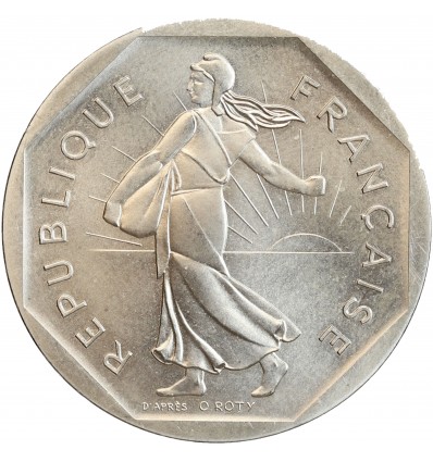 2 Francs Semeuse - Piéfort Argent