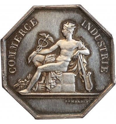 Jeton en Argent Chambre de Commerce de Roubaix