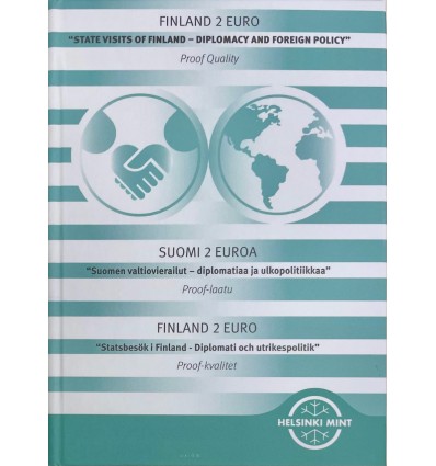2 Euros Finlande 2025 B.E. - Diplomatie et Politique
