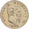 5 Lires Victor Emmanuel II Italie Argent - Italie Réunifiée