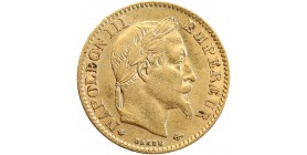10 Francs Napoléon III Tête Laurée