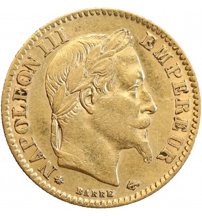 10 Francs Napoléon III Tête Laurée