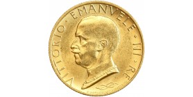 100 Lires Victor Emmanuel III - Italie Réunifiee