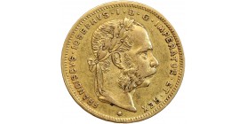 8 Florins - 20 Francs François Joseph Ier - Autriche