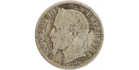 1 Franc Napoléon III Tête Laurée Second Empire