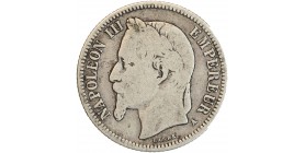 1 Franc Napoléon III Tête Laurée Second Empire