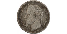 1 Franc Napoléon III Tête Laurée Second Empire