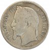 Avers : tête laurée de Napoléon III à gauche