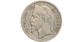 1 Franc Napoléon III Tête Laurée Second Empire