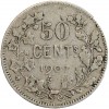50 Centimes Léopold II - Belgique Argent