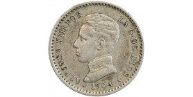 50 Centimes Alphonse XIII - Espagne argent