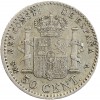 50 Centimes Alphonse XIII - Espagne Argent