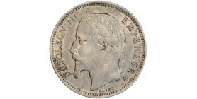 1 Franc Napoléon III Tête Laurée