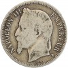 Avers : tête laurée de Napoléon III à gauche