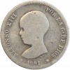 1 Peseta Alphonse XIII Ier Type - Espagne Argent