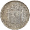 1 Peseta Alphonse XIII 3ème Type - Espagne Argent