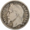 1 Franc Napoléon III Tête Laurée Second Empire