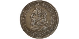 Avers : buste à gauche de Charles II