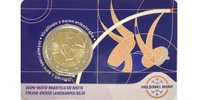 2 Euros Finlande 2025 B.U. - 100 Ans de l'Inter-Athlètisme