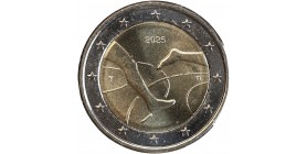 2 Euros Finlande 2025 - 100 Ans de l'Inter-Athlètisme