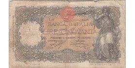 50 Lires "Buoi" - Italie 1917
