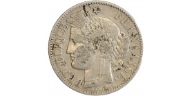2 Francs Cérès Avec Légende Troisième République