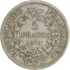5 Francs Hercule Troisième République