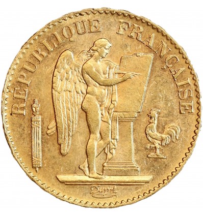 20 Francs Génie Troisième République