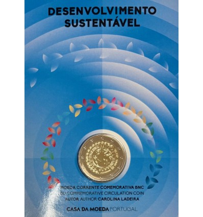 2 Euros Coincard Portugal 2025 - Développement Durable