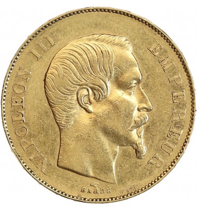 50 Francs Napoléon III - Tête Nue