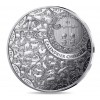 Cette monnaie en argent 999‰ sous capsule, représente un cheval au galop.