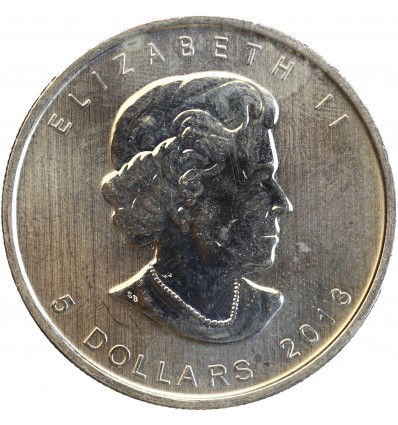 Avers : portrait à droite de la reine Elisabeth II