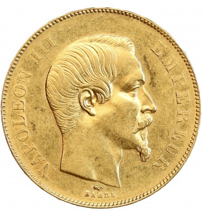 Avers : Tête de Napoléon III Empereur à droite