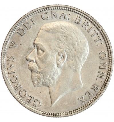 1 Florin Georges V Grande Bretagne Argent - Grande Bretagne