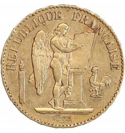 20 Francs Génie Troisième République
