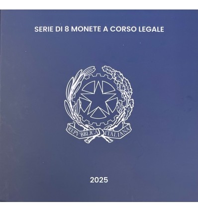 Série B.U. Italie 2025 - 8 Pièces