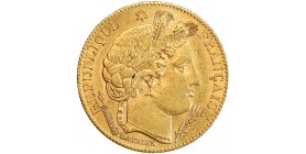 Avers : tête de Cérès à droite entourée d'une couronne faite d'épis de blé