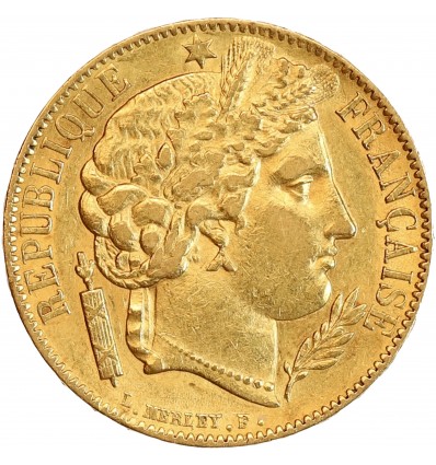 20 Francs Cérès Seconde République
