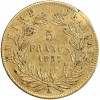 5 Francs Napoléon III Tête Nue