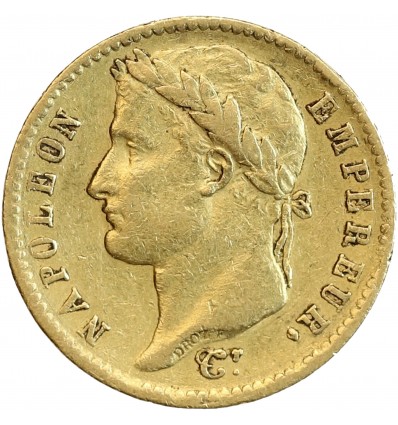 Avers : tête laurée de Napoléon Ier à gauche