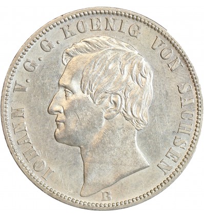 Avers : buste de Johann à gauche, légende autour