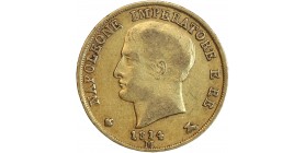 Avers : tête nue de Napoléon Ier à gauche