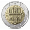 2 euros commémorative en qualité belle épreuvre France 2025 qui met à l'honneur la réouverture au public de Notre Dame de Paris