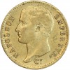 20 Francs Napoléon Ier Tête Nue Type Transitoire