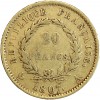 20 Francs Napoléon Ier Tête Laurée Revers République