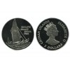 5 Dollars Iles Cayman Argent