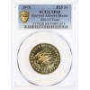25 Francs Essai Afrique Centrale - PCGS SP69