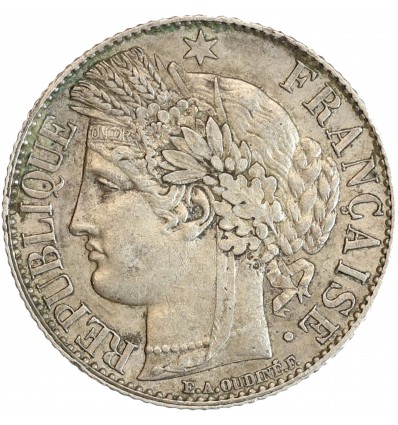 1 Franc Cérès Troisième République