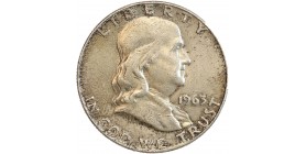 1/2 Dollar Franklin - Etats-Unis Argent