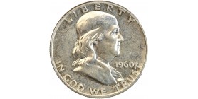 1/2 Dollar Franklin Etats - Unis Argent